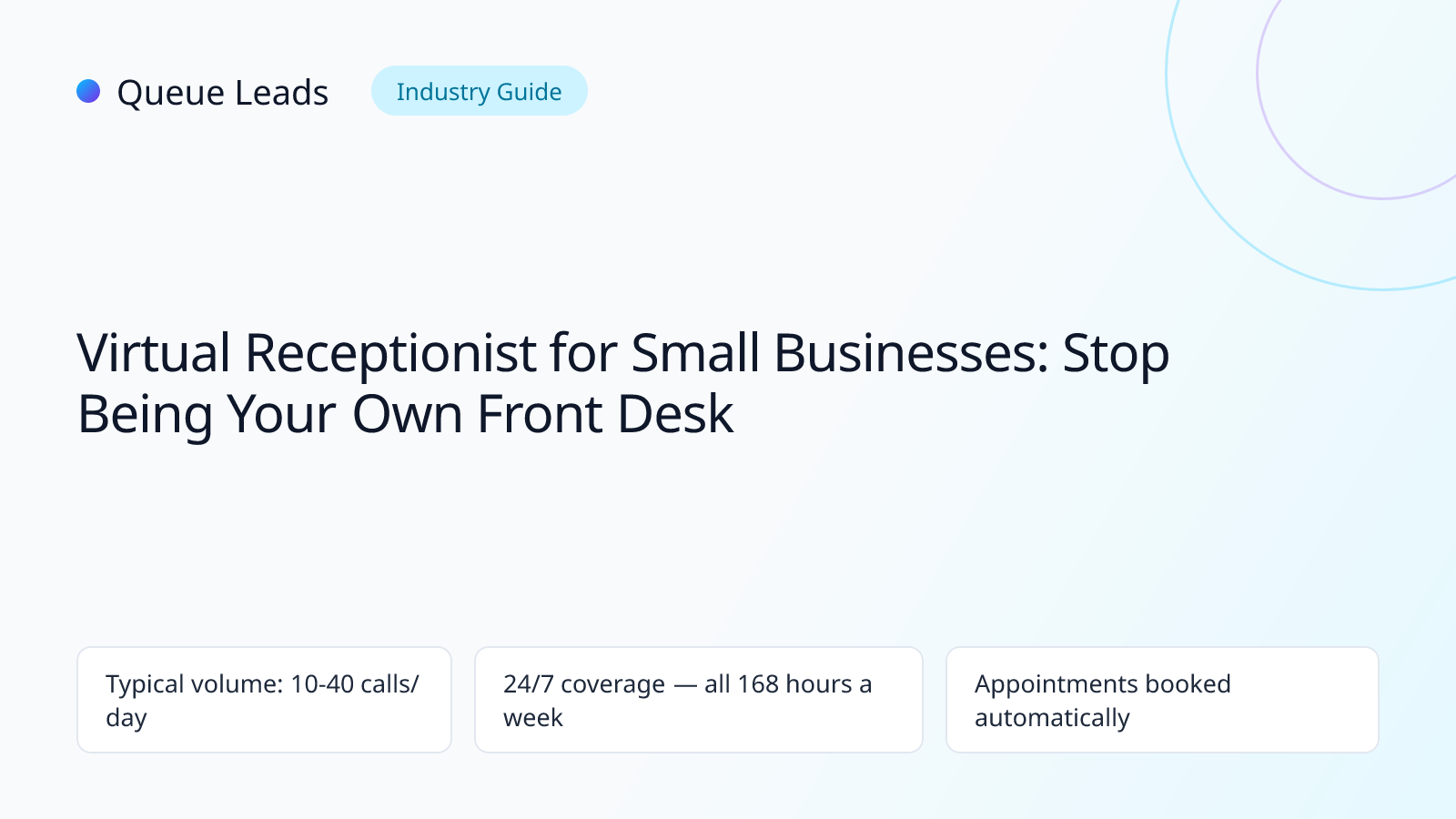 virtual receptionist for small businesses